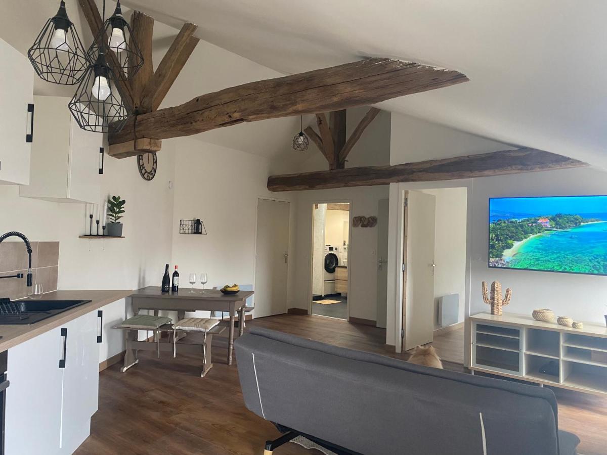 Charmant Appartement Avec Spa Fontenay-le-Comte Exterior foto